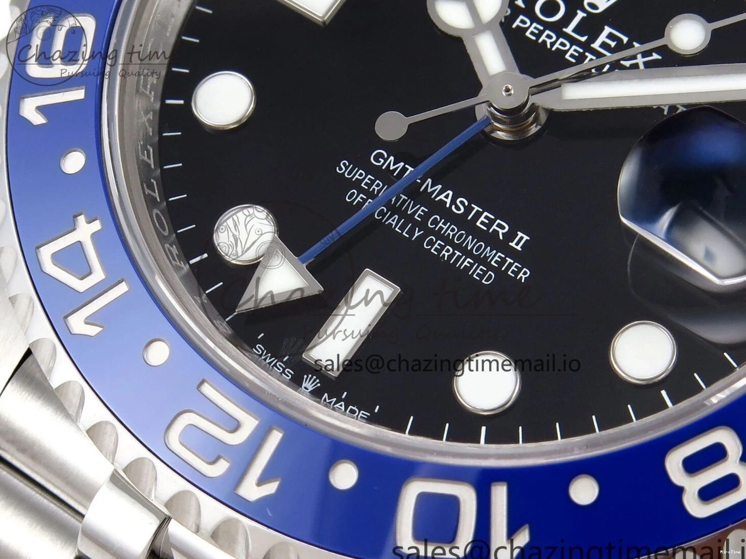 MiroTime 1220 GMT-Master II 126710 BLNR ZF 1:1 Best Edition on Jubilee Bracelet SH ComfortFit 962